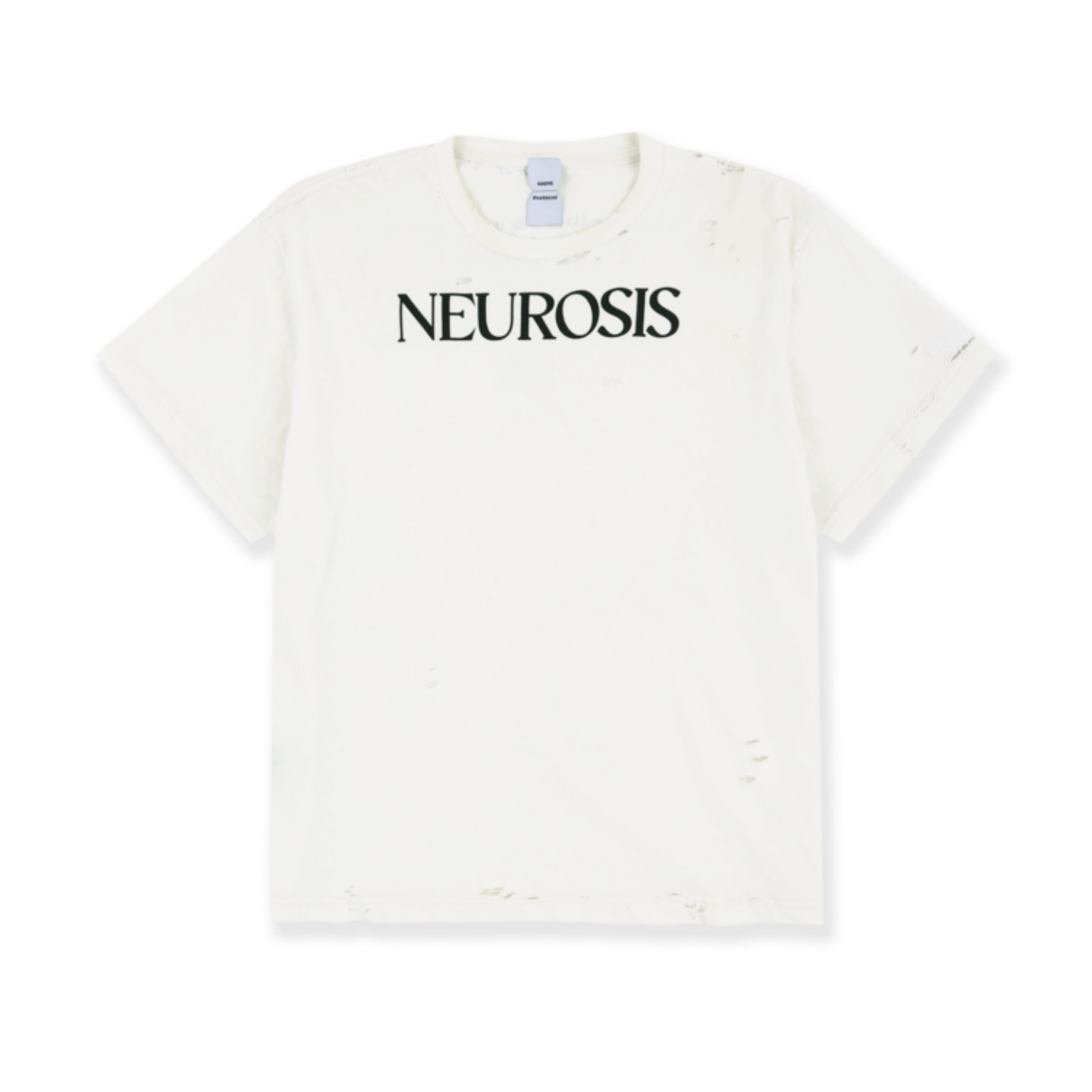 NEUROSIS DISTRESSED T-SHIRT - WHITE