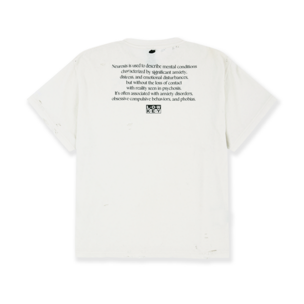 NEUROSIS DISTRESSED T-SHIRT - WHITE