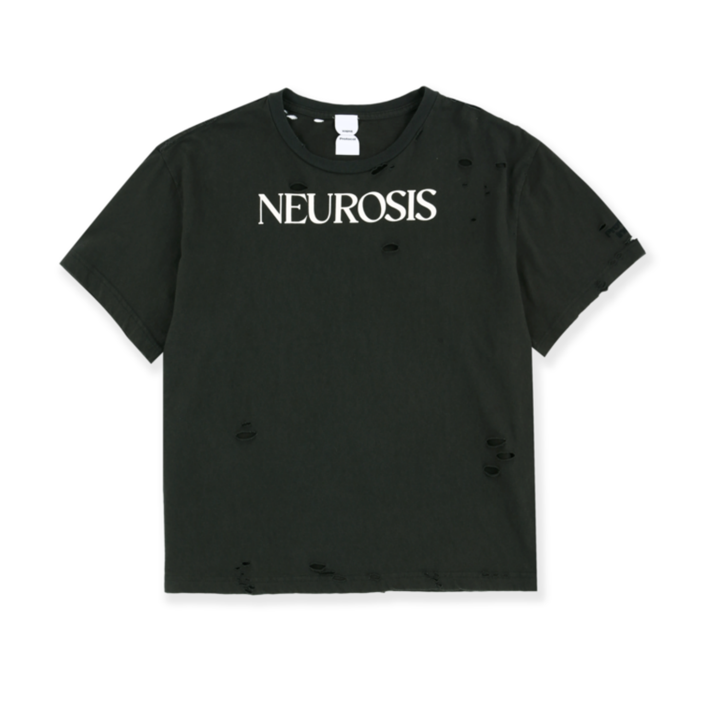 NEUROSIS DISTRESSED T-SHIRT - BLACK